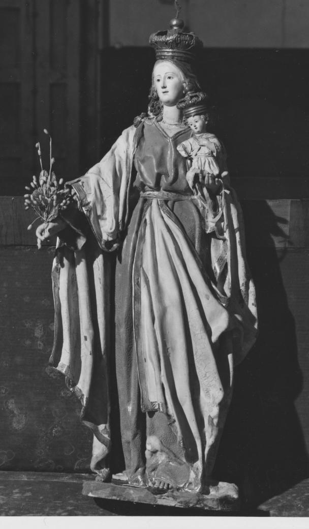 Madonna del Rosario (statua) - bottega Italia meridionale (seconda metà sec. XIX)