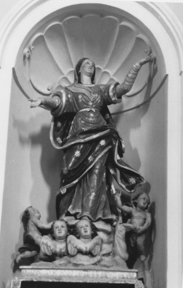 assunzione della Madonna (statua) - bottega napoletana (metà sec. XIX)