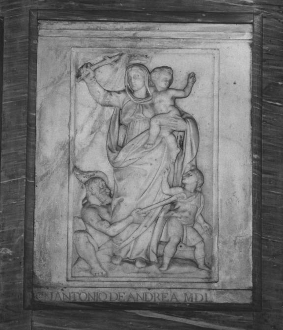 Madonna del Soccorso (rilievo) - bottega napoletana (sec. XVI)