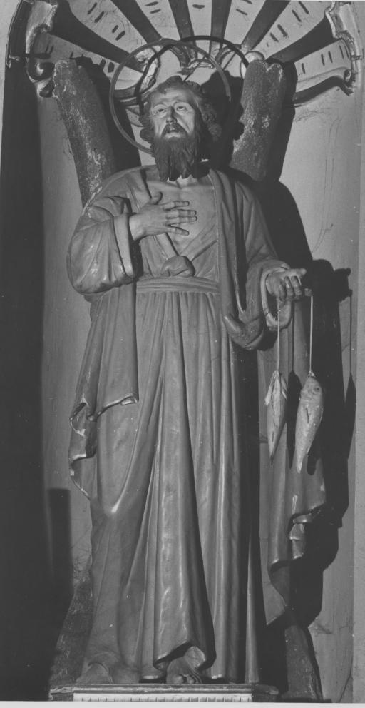 Sant'Andrea Apostolo (statua) - bottega napoletana (metà sec. XIX)