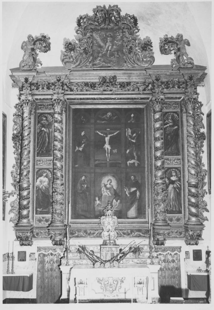 altare maggiore - bottega lucana (metà sec. XIX)