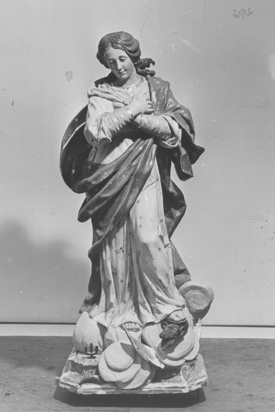 Madonna Immacolata (statua) - bottega napoletana (metà sec. XVIII)