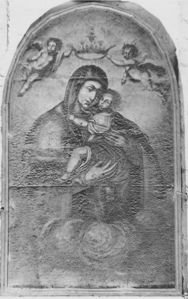 Madonna con Bambino (dipinto) - ambito lucano (prima metà sec. XVII)