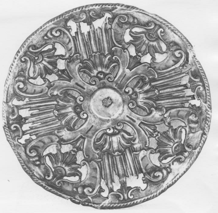 aureola di statua - bottega napoletana (sec. XVIII)