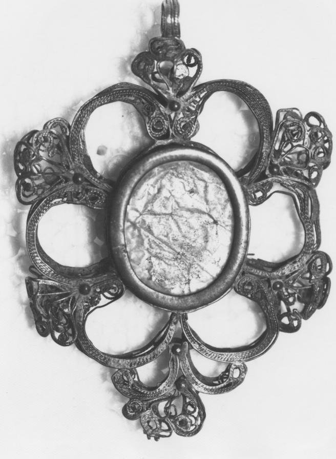 medaglia devozionale - bottega napoletana (primo quarto sec. XIX)