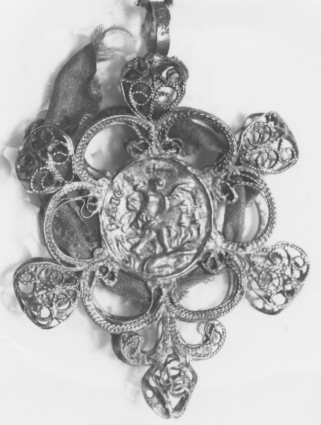 medaglia devozionale - bottega napoletana (prima metà sec. XIX)