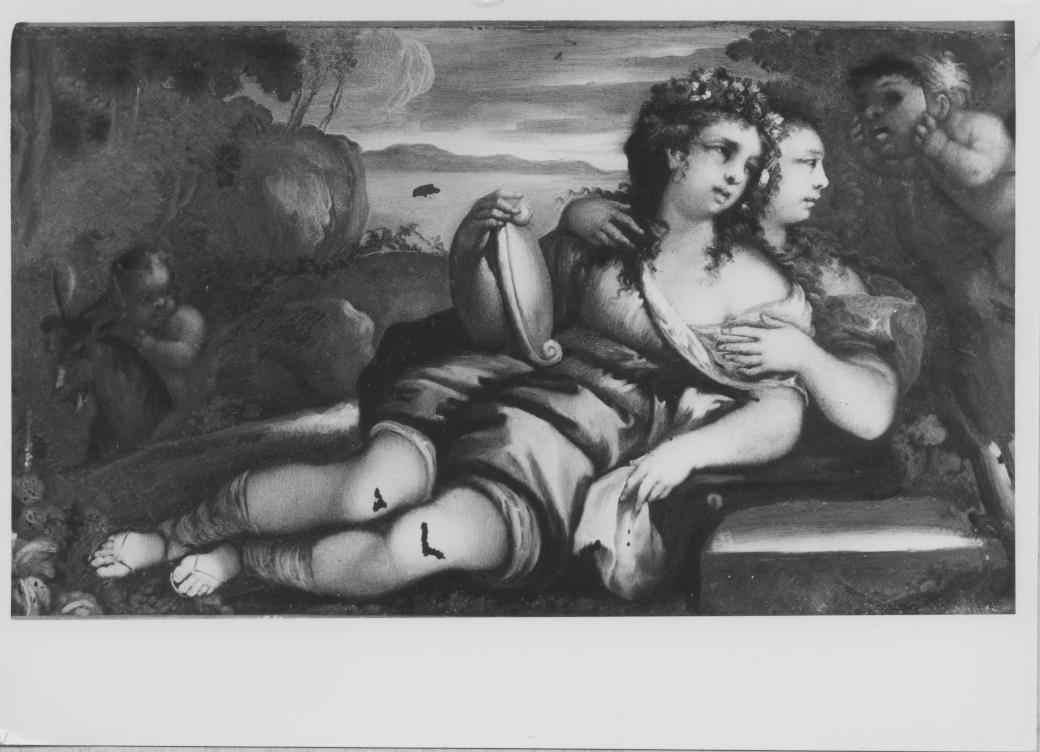 Rinaldo e Armida (dipinto) di Giordano Luca (scuola) (fine/inizio secc. XVII/ XVIII)