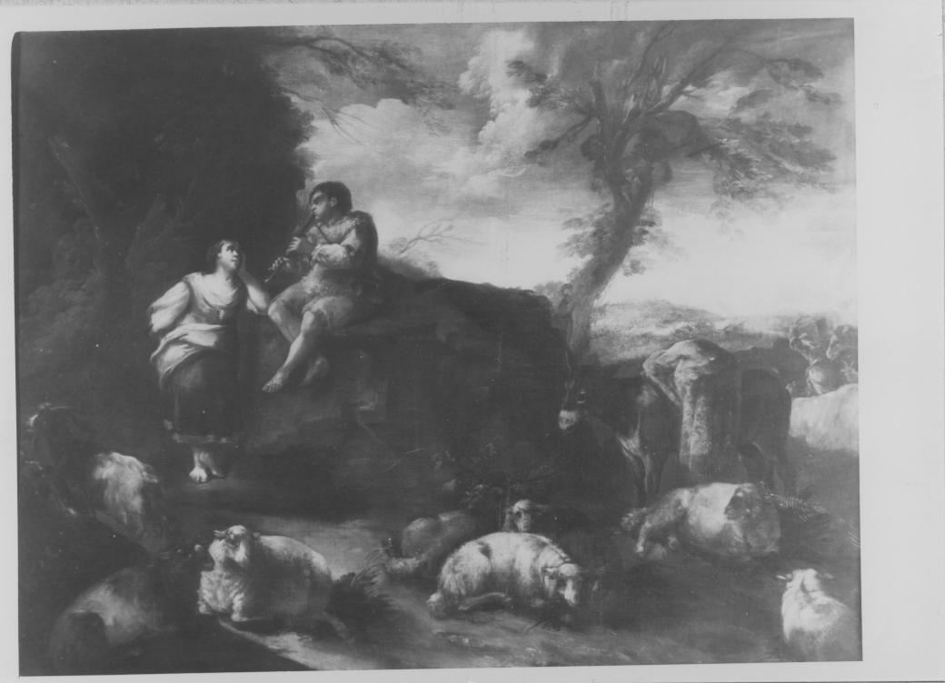 Scena campestre (dipinto) di Brandi Domenico detto Micco (maniera) (prima metà sec. XVIII)