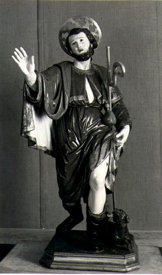 San Rocco (statua) - bottega Italia meridionale (sec. XVIII)