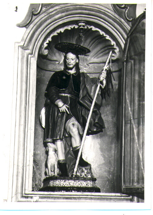San Rocco (statua) - bottega lucana (seconda metà sec. XVIII)