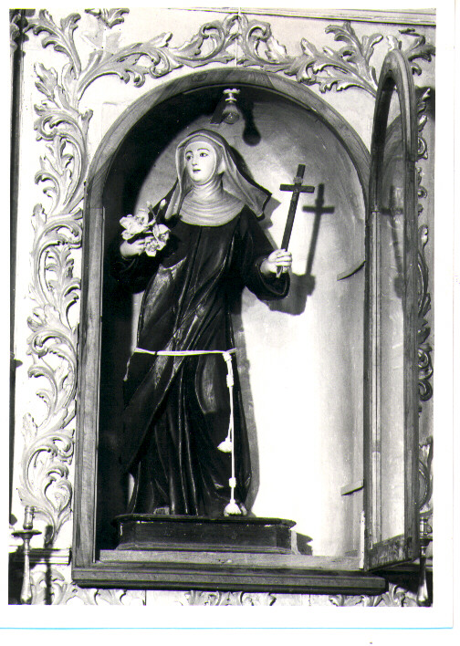 Santa Rosa da Viterbo (statua) - bottega Italia meridionale (seconda metà sec. XVIII)