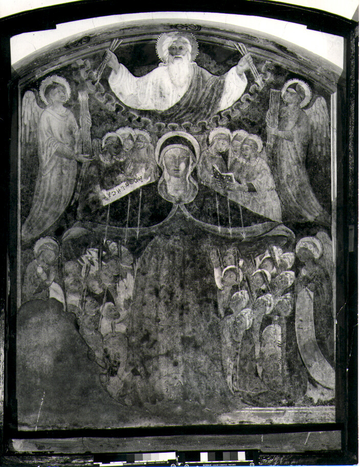 Madonna della Misericordia (dipinto) - ambito Italia meridionale (sec. XV)