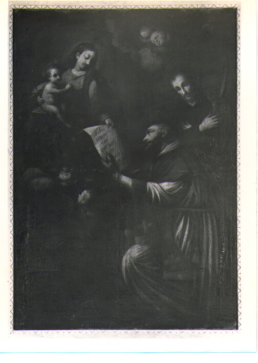 Madonna con Bambino, San Felice e San Policarpo, Madonna con Bambino e Santi (dipinto) - ambito Italia meridionale (prima metà sec. XVIII)