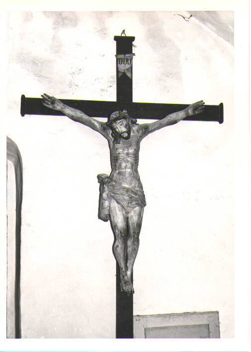 Cristo crocifisso (scultura) - bottega Italia meridionale (sec. XVII)