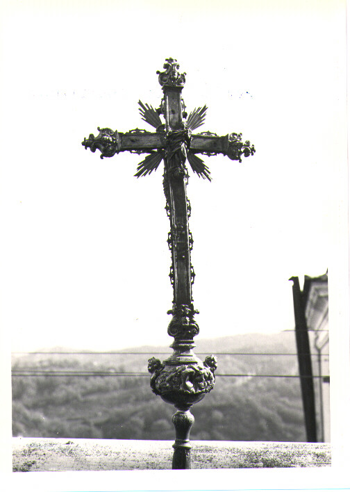 croce processionale - bottega napoletana (primo quarto sec. XVIII)