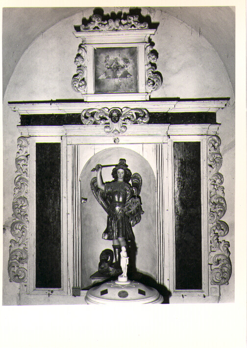 cornice di pala d'altare - bottega Italia meridionale (sec. XVIII)