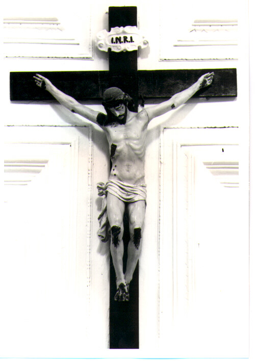 Cristo crocifisso (scultura) - bottega lucana (seconda metà sec. XIX)