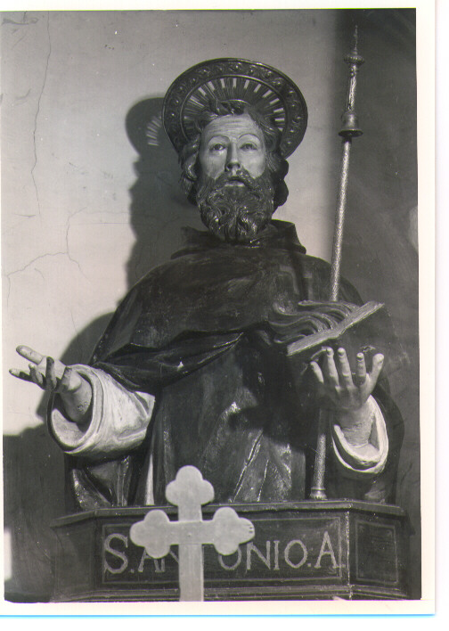 Sant'Antonio Abate (busto) - bottega napoletana (sec. XVII)