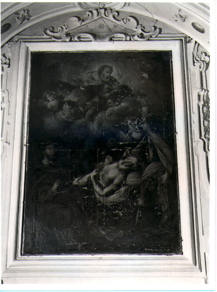 morte di San Giuseppe (dipinto) - ambito lucano (seconda metà sec. XVII)