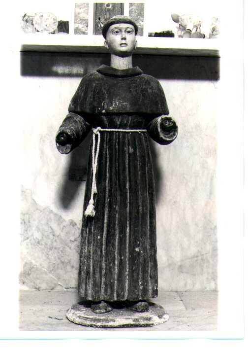Sant'Antonio da Padova (statua) - bottega lucana (fine/inizio secc. XVII/ XVIII)