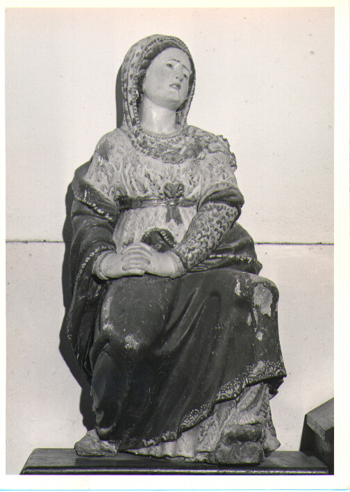 Madonna orante (statua) - bottega Italia meridionale (prima metà sec. XVII)