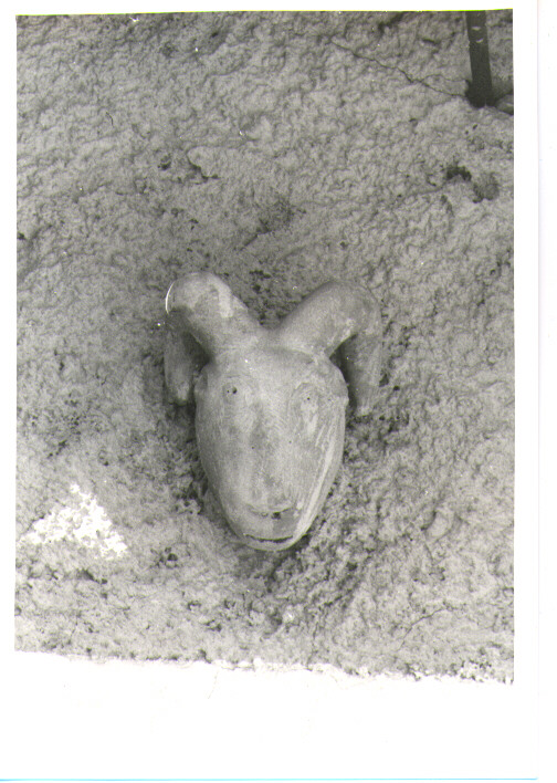 mascherone (rilievo) - bottega Italia meridionale (secc. XVIII/ XIX)