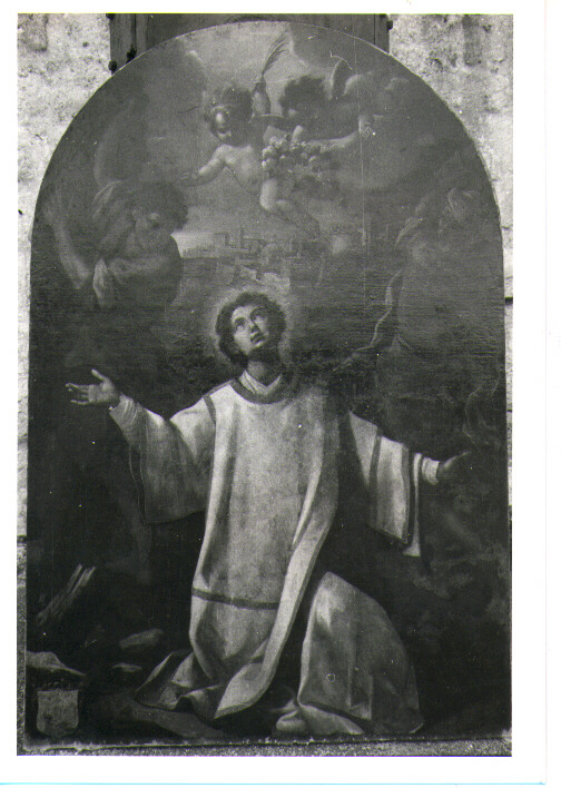 lapidazione di Santo Stefano (dipinto) - ambito napoletano (sec. XVIII)