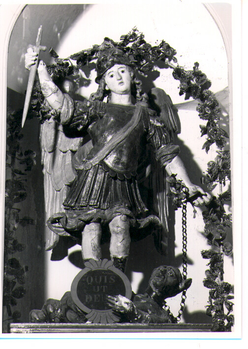 San Michele Arcangelo (scultura) - bottega lucana (fine/inizio secc. XVII/ XVIII)