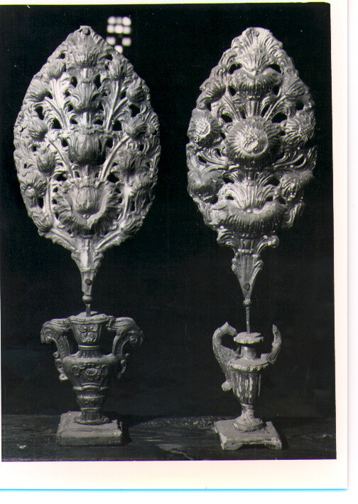vaso d'altare, serie - bottega Italia meridionale (seconda metà sec. XVIII)