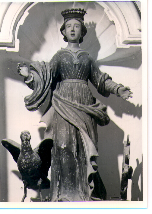 Santa Caterina d'Alessandria (statua) - bottega lucana (sec. XVII)