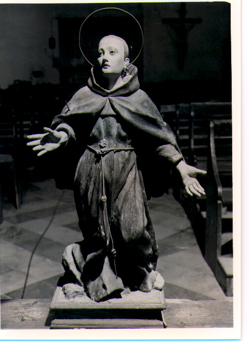 San Pasquale Baylon (statua) - bottega lucana (seconda metà sec. XVII)