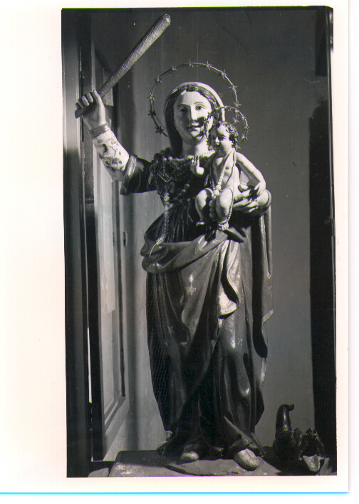 Madonna del Soccorso, Madonna con Bambino (statua) - bottega lucana (sec. XVIII)