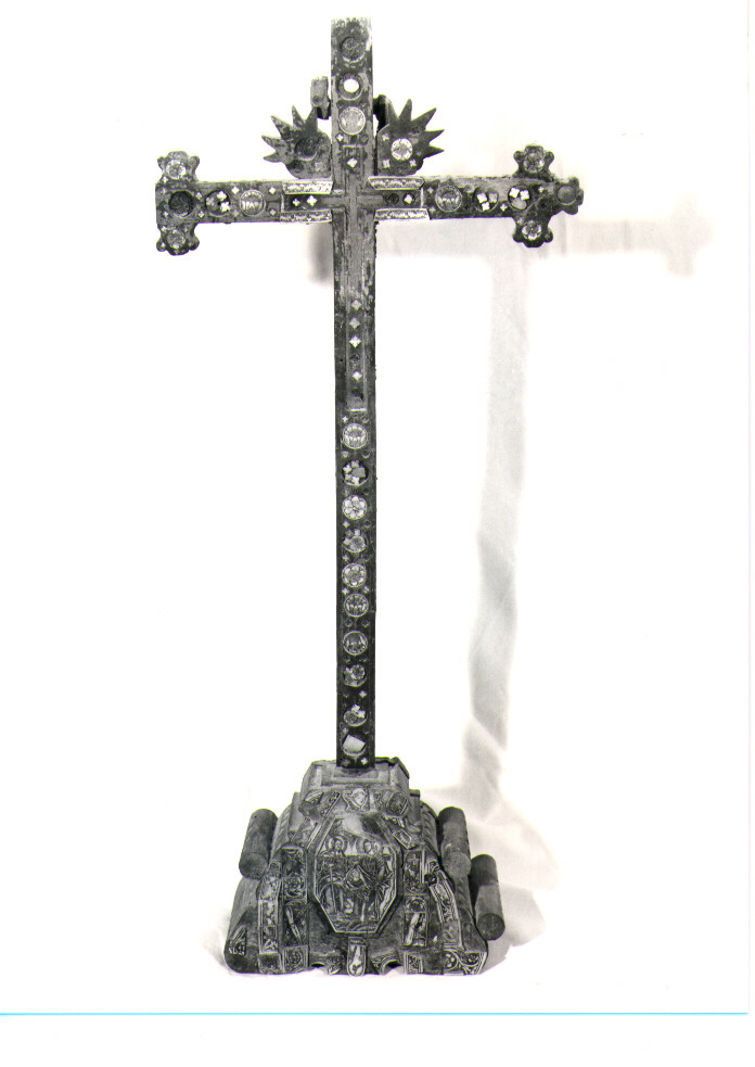 croce d'altare - bottega gerosolimitana (prima metà sec. XVIII)