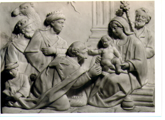 adorazione dei Re Magi (scultura) - bottega Italia meridionale (sec. XVIII)