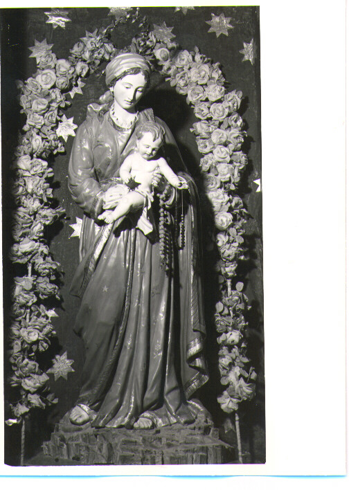 Madonna con Bambino (scultura) - bottega napoletana (seconda metà sec. XIX)