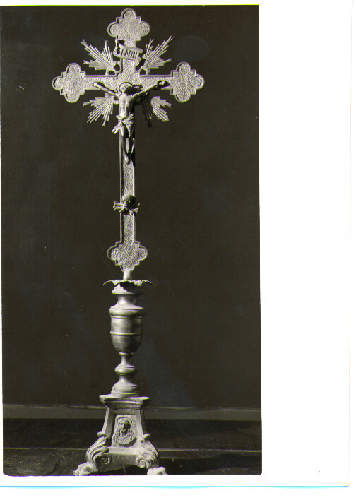 croce d'altare - bottega napoletana (prima metà sec. XIX)
