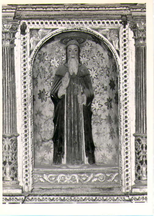 Sant'Antonio Abate (statua) - bottega lucana (sec. XVII)