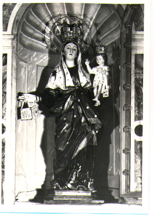 Madonna del Carmelo (statua) - bottega lucana (sec. XIX)