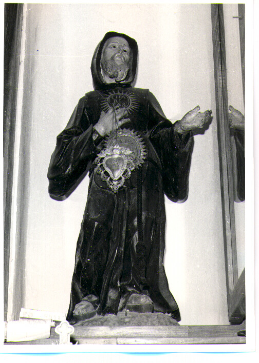 San Francesco di Paola (statua) - bottega Italia meridionale (prima metà sec. XVIII)