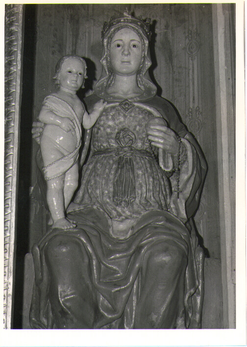 Madonna con Bambino (statua) - bottega Italia meridionale (sec. XVIII)