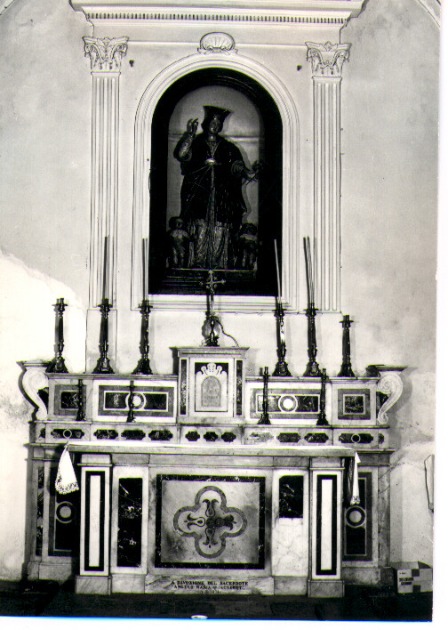 altare, serie - manifattura salernitana (sec. XIX)