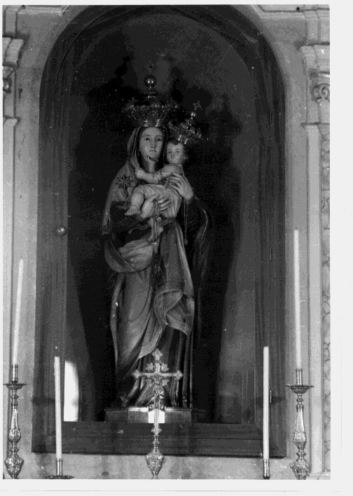 Madonna con Bambino (statua) - ambito lucano (sec. XIX)