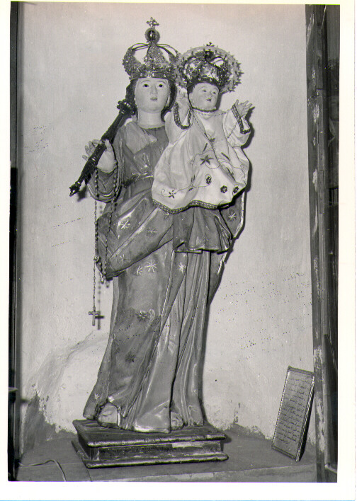 Madonna con Bambino (statua) - ambito lucano (sec. XIX)
