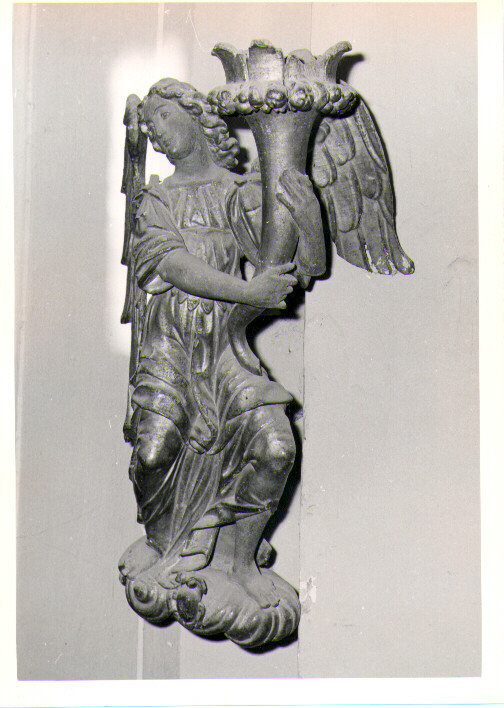 angelo reggicandelabro (statua) - ambito lucano (prima metà sec. XVIII)