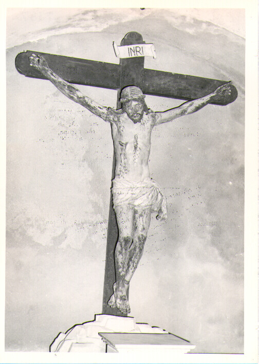 Cristo crocifisso (scultura) - bottega Italia meridionale (sec. XVIII)