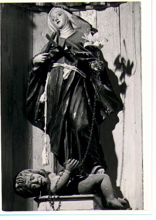 adorazione di Gesù Bambino (scultura) - bottega Italia meridionale (prima metà sec. XIX)