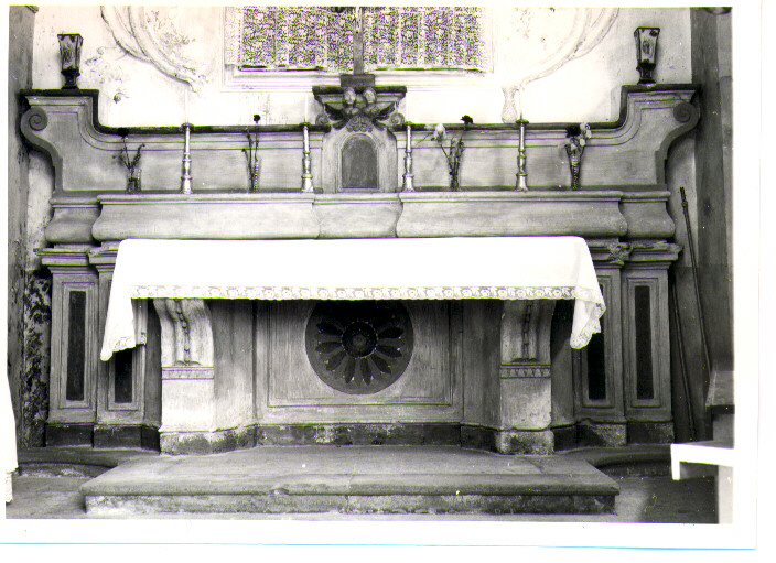 altare - bottega Italia meridionale (prima metà sec. XX)