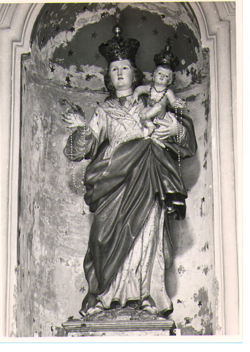 Madonna con Bambino (scultura) - bottega napoletana (prima metà sec. XIX)