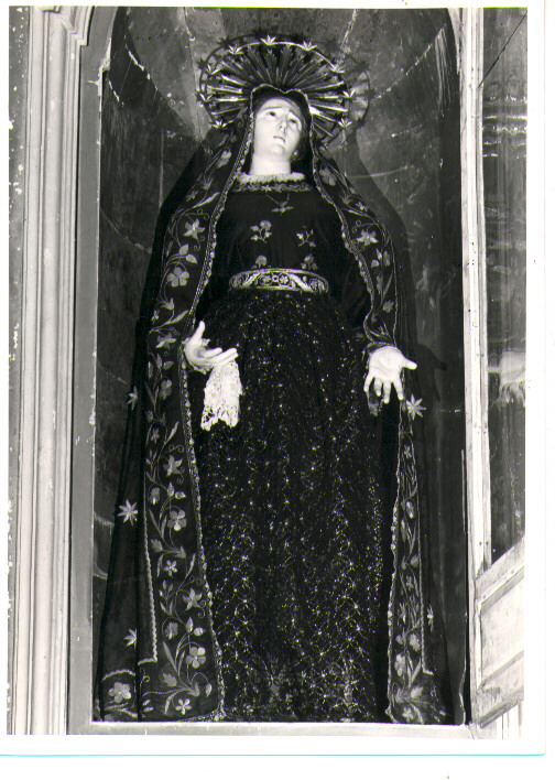 Madonna Addolorata (statua) - bottega pugliese (sec. XVIII)