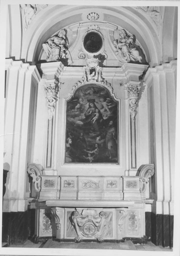 altare - bottega Italia meridionale (fine sec. XVIII)